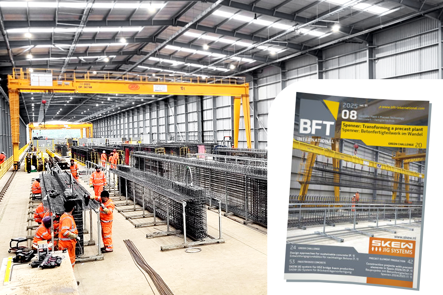 SKEW JIG System for HS2 Bridge Beam Production